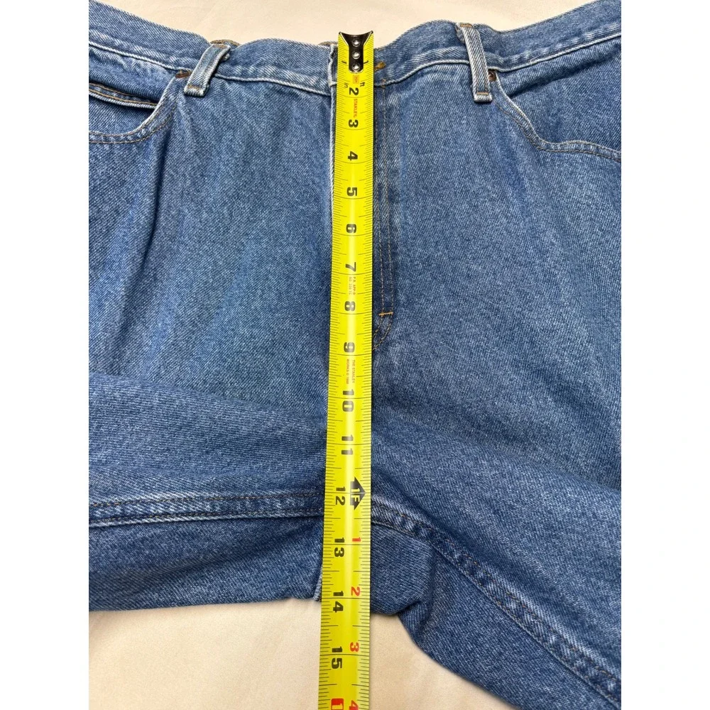 Lot of 2 LL Bean Natural Fit Mens Jeans  38x29 Denim Straight Leg 100% Cotton - Picture 12 of 15